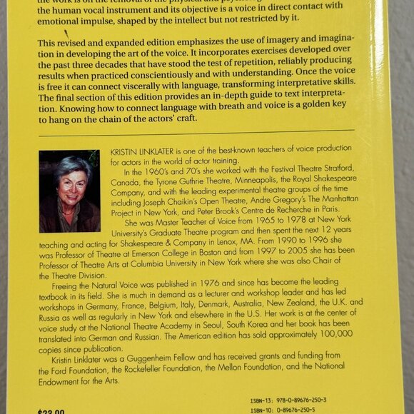 Freeing the Natural Voice (Revised & Expanded Edition) by Kristin Linklater - Picture 3 of 4